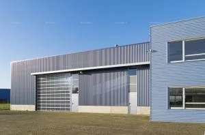 Панорамные секционные ворота DoorHan серии isd02, 3000х3100