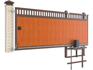 Сдвижные ворота DoorHan серии slg-a под дерево, 5300х2800