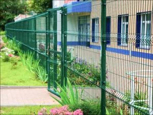 Секция Стандарт из прутка 5 мм, 3000x630 с ячейкой 50х200 цвет зеленый ral 6005