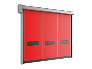 Рулонные ворота для автомойки серии speedroll sdo 2000x2000
