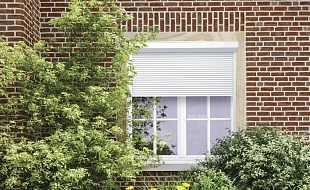 Взломоустойчивые рольставни для окон DoorHan цвет белый ral 9003