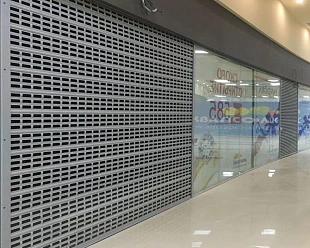 Витринные рольставни DoorHan решетчатые