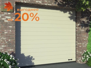 Гаражные секционные ворота серии rsd02lux (люкс) DoorHan 2500х2600