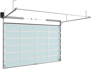 Рулонные ворота для автомойки с механизмом серии isd02 5300x2000