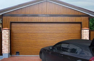 Гаражные секционные ворота DoorHan с приводом