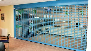 Решётчатые рольставни DoorHan с прозрачными вставками