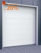 Cекционные ворота (люкс) DoorHan серии rsd02lux для небольшого проема