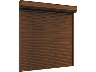 Рулонные ворота утепленные из профиля серии rh77m 1000x1400